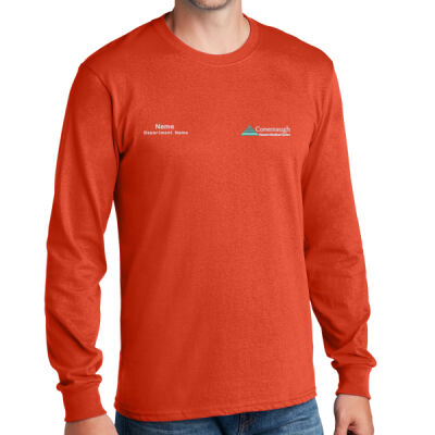 EMB_P - Long Sleeve Core Cotton Tee Thumbnail