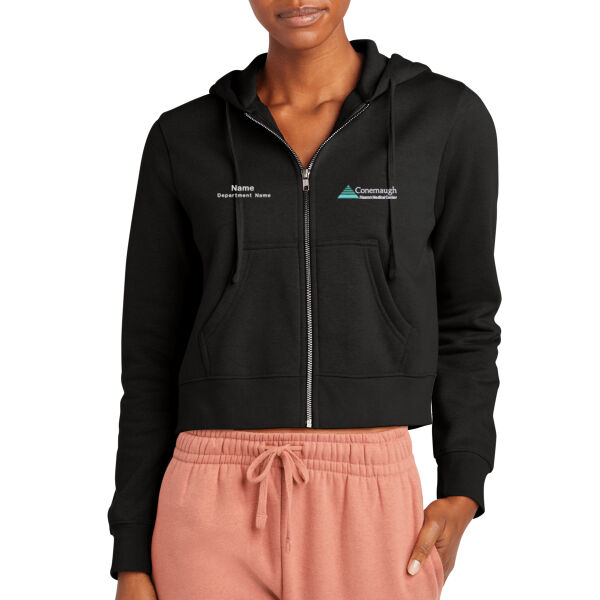EMB_P - Women's V.I.T. Fleece Full Zip Hoodie Thumbnail